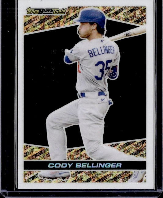 2021 Topps Chrome Update Cody Bellinger Topps Black Gold Los Angeles Dodgers