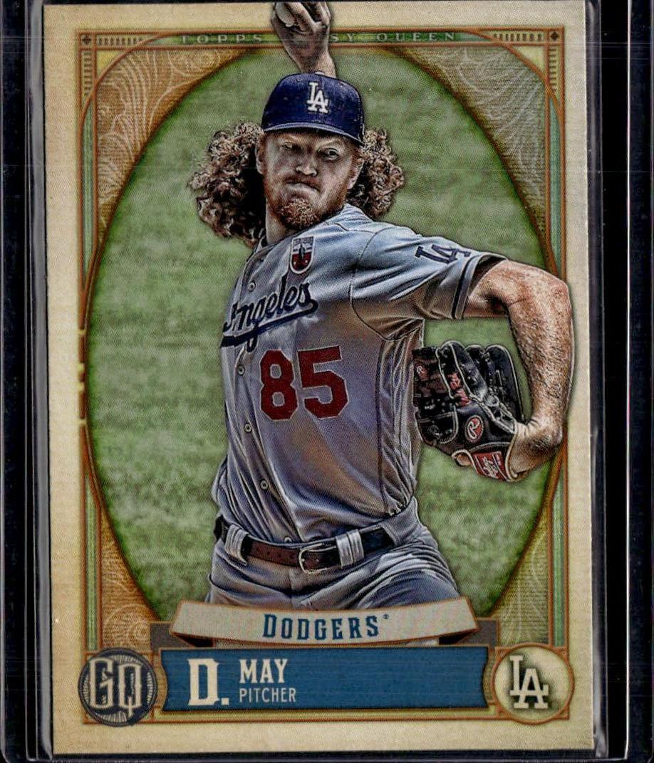 2021 Topps Gypsy Queen Dustin May Los Angeles Dodgers