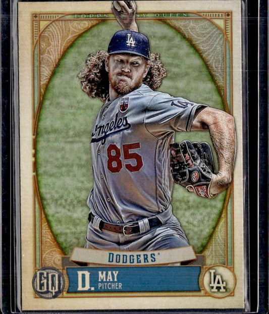 2021 Topps Gypsy Queen Dustin May Los Angeles Dodgers