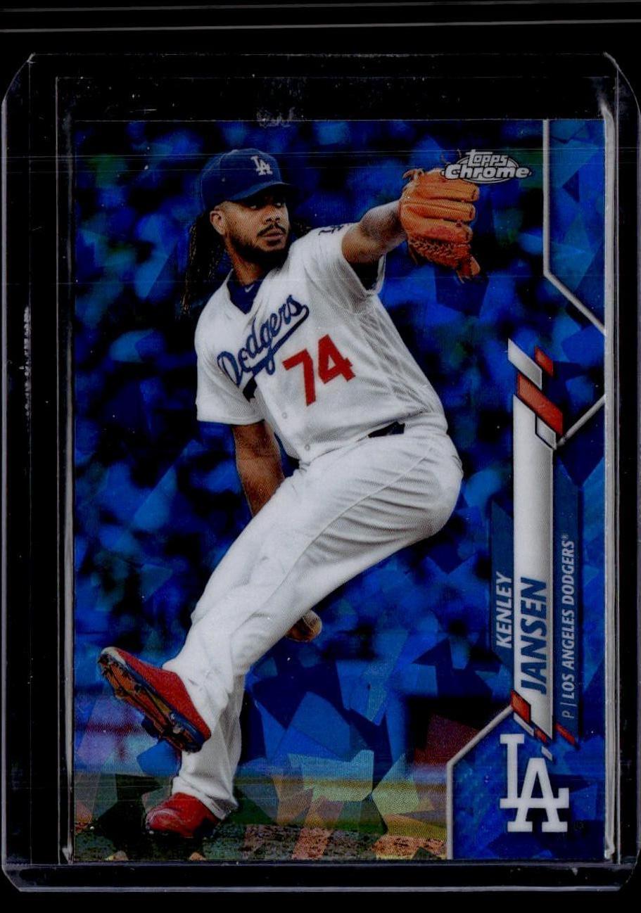 2020 Topps Chrome Sapphire Edition Kenley Jansen Los Angeles Dodgers