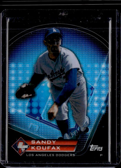 2011 Topps Sandy Koufax Prime 9 Refractor Los Angeles Dodgers
