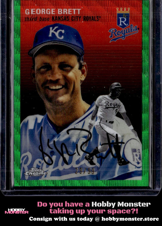 2023 Topps Chrome Update Luis Arraez Blue/Green Lava Lamp #/125 Marlins 005