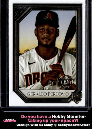 2021 Topps Gallery Geraldo Perdomo Private Issue #/250 Arizona Diamondbacks 002