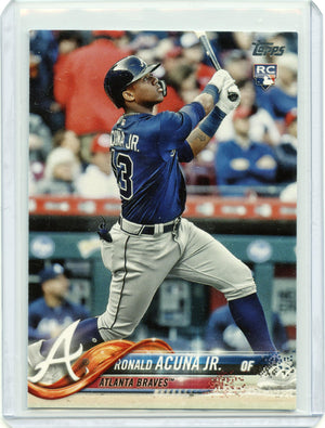 2018 Topps Update Ronald Acuna Jr. Rookie Atlanta Braves 002-r8ofe