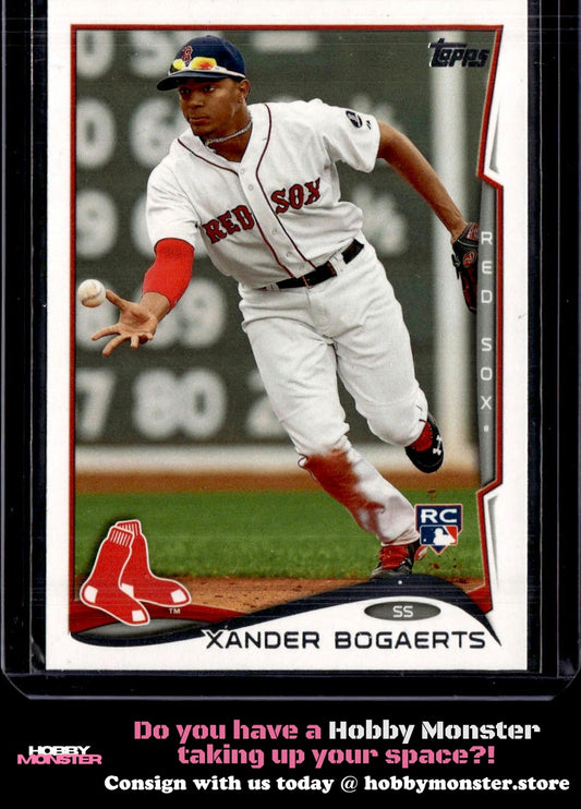 2014 Topps Xander Bogaerts Rookie Boston Red Sox