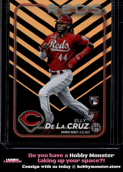 2024 Topps Update Elly De La Cruz Holiday Cincinnati Reds 002