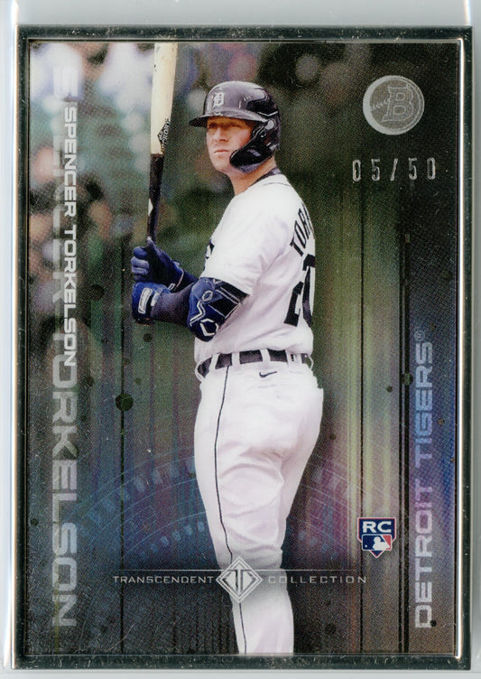2022 Bowman Transcendent Spencer Torkelson SP Image Rookie RC #/50 Tigers