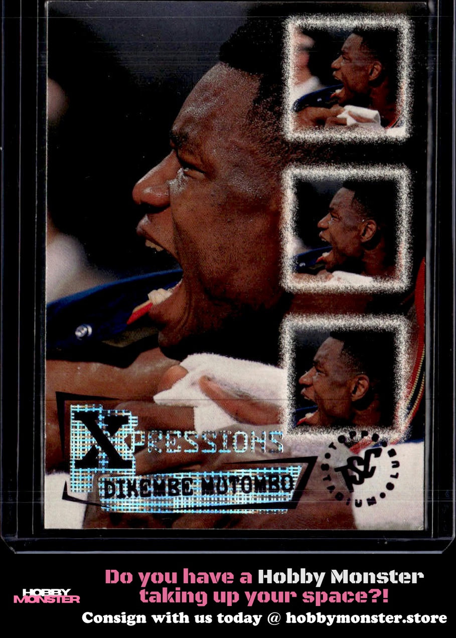1995-96 Stadium Club Dikembe Mutombo Xpressions Nuggets 00T