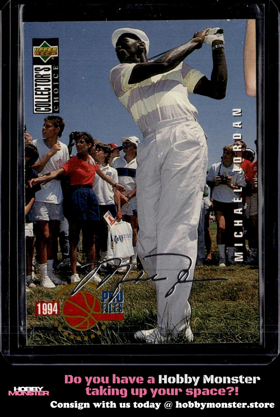 1994-95 Collector's Choice Michael Jordan Silver Signature Chicago Bulls 00T