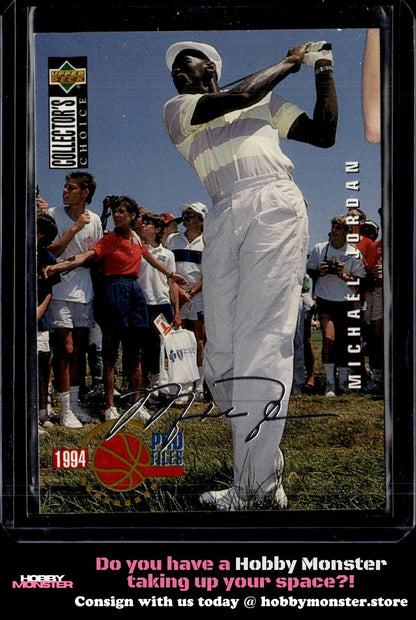 1994-95 Collector's Choice Michael Jordan Silver Signature Chicago Bulls 00T