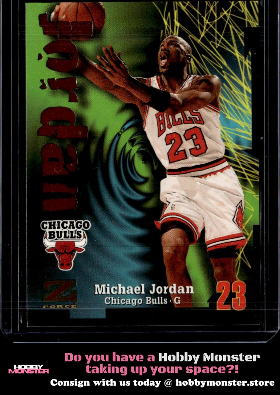 1997-98 SkyBox Z-Force Michael Jordan Chicago Bulls 00T