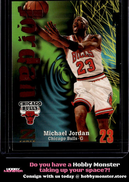 1997-98 SkyBox Z-Force Michael Jordan Chicago Bulls 00T