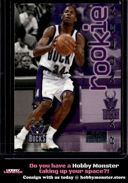 1996-97 SkyBox Premium Ray Allen Milwaukee Bucks 00T