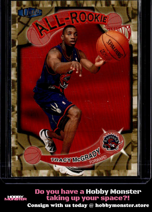 1997-98 Ultra Tracy McGrady All-Rookie Toronto Raptors 00T
