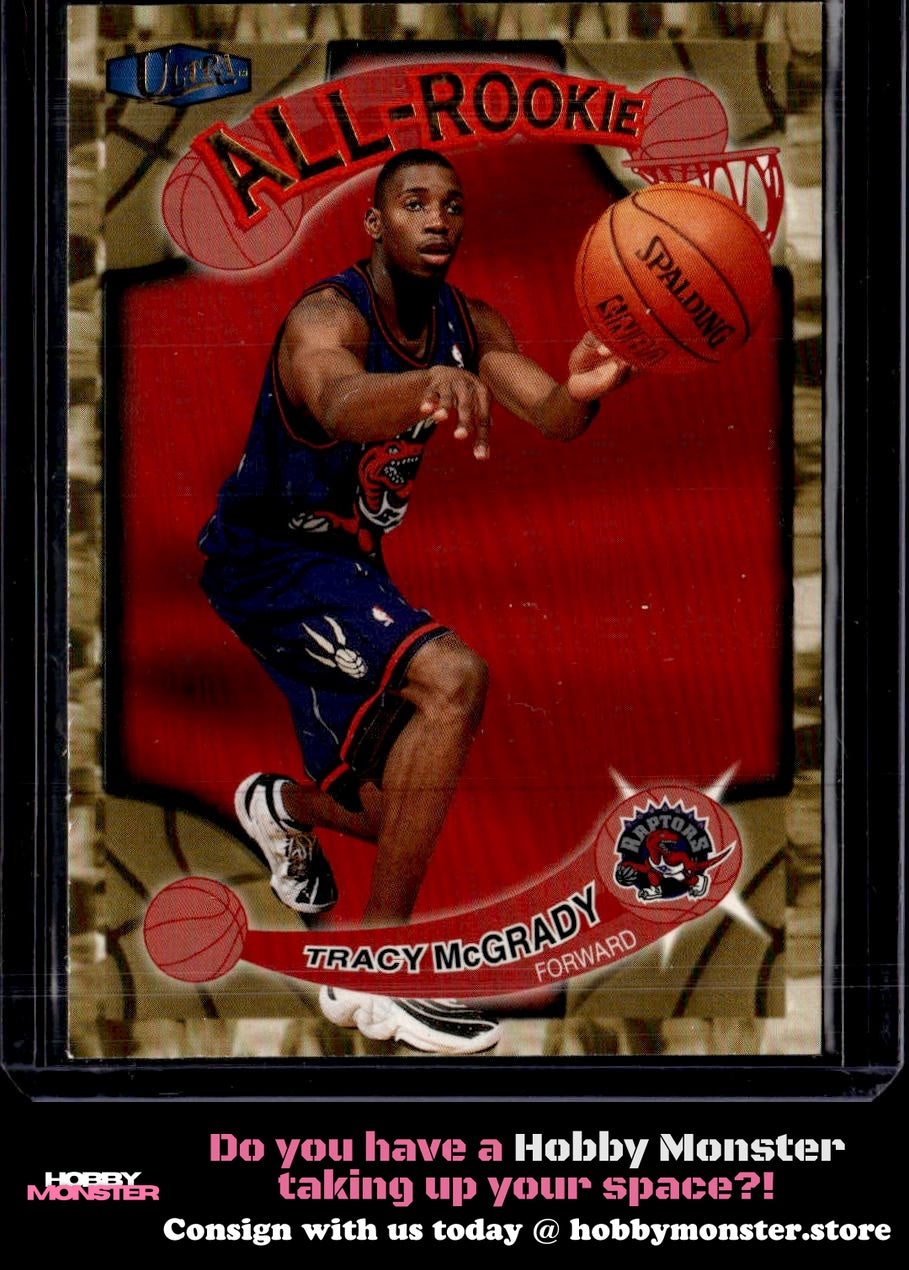 1997-98 Ultra Tracy McGrady All-Rookie Toronto Raptors 00T-s7zq8
