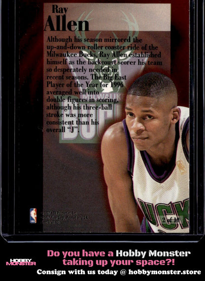 1996-97 SkyBox Premium Ray Allen Milwaukee Bucks 00T-s7zq4
