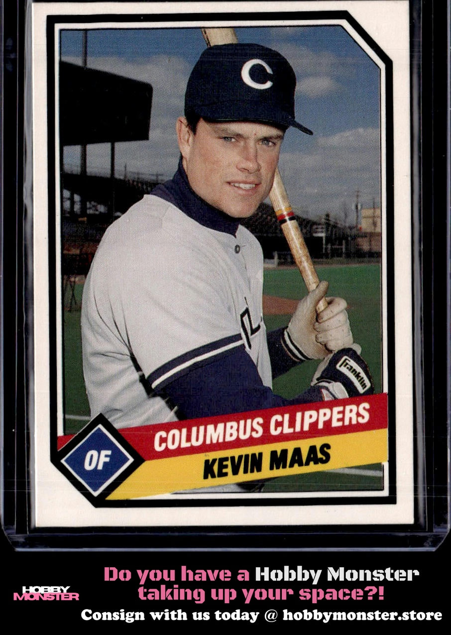 1989 CMC Columbus Clippers Kevin Maas Columbus Clippers 00T
