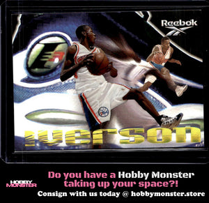 1997-98 SkyBox Premium Allen Iverson Reebok Bronze Philadelphia 76ers 00T-s7zqf