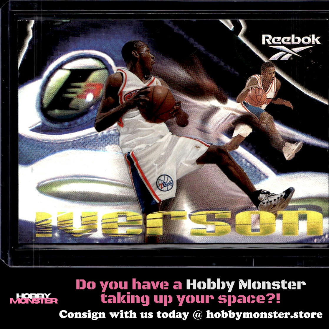 1997-98 SkyBox Premium Allen Iverson Reebok Philadelphia 76ers 00T