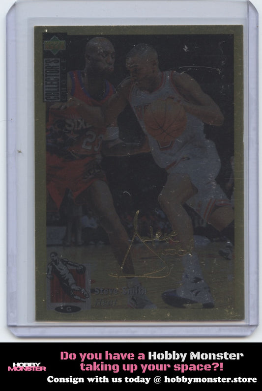 1994-95 Upper Deck Collector's Choice Steve Smith Gold Signature Heat 00T