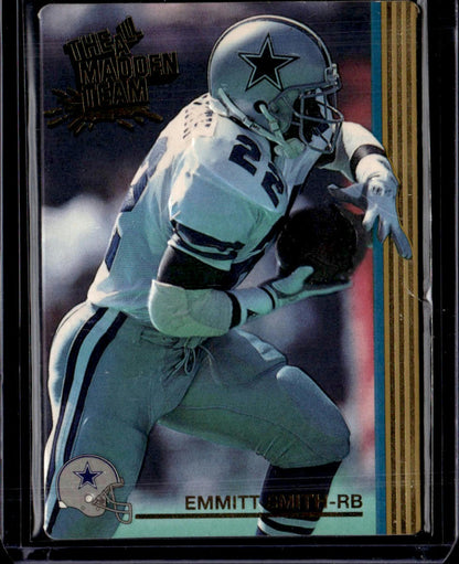 1993 Action Packed All-Madden Emmitt Smith Prototype Cowboys 00T