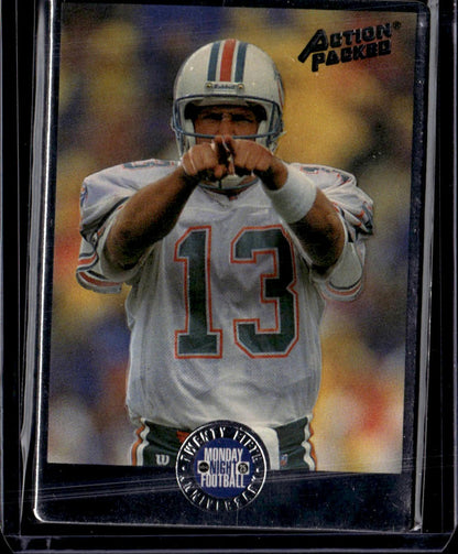 1994 Action Packed Monday Night Football Dan Marino Miami Dolphins 00T-s8chd