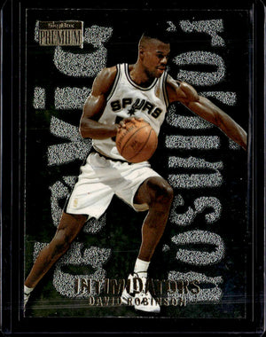 1996-97 SkyBox Premium David Robinson Intimidators San Antonio Spurs 00T-s8chx