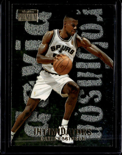 1996-97 SkyBox Premium David Robinson Intimidators San Antonio Spurs 00T-s8chx