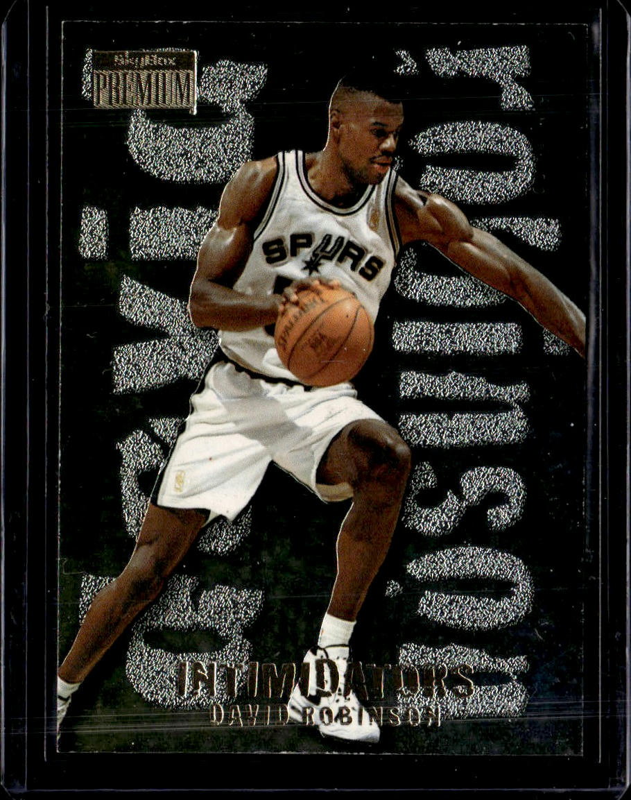 1996-97 SkyBox Premium David Robinson Intimidators San Antonio Spurs 00T-s8chx