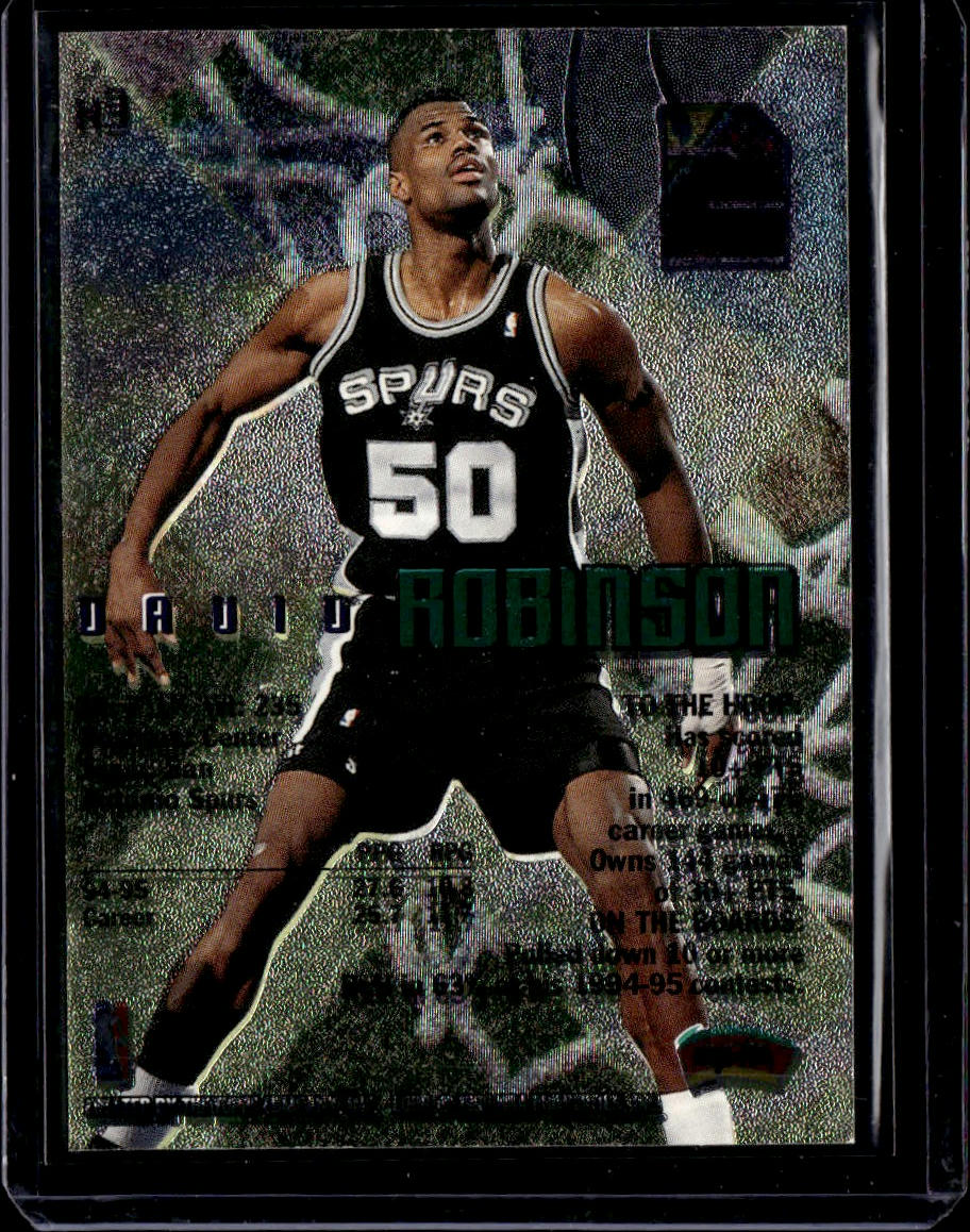 1995-96 Stadium Club David Robinson X-2 San Antonio Spurs 00T-s8ci3