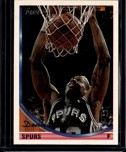 1993-94 Topps Dennis Rodman Gold San Antonio Spurs 00T