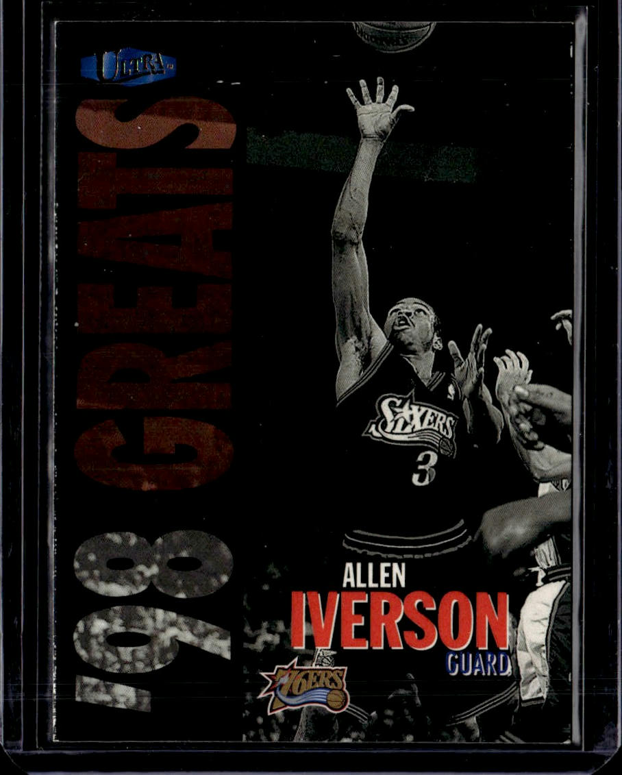 1997-98 Ultra Allen Iverson Greats Philadelphia 76ers 00T