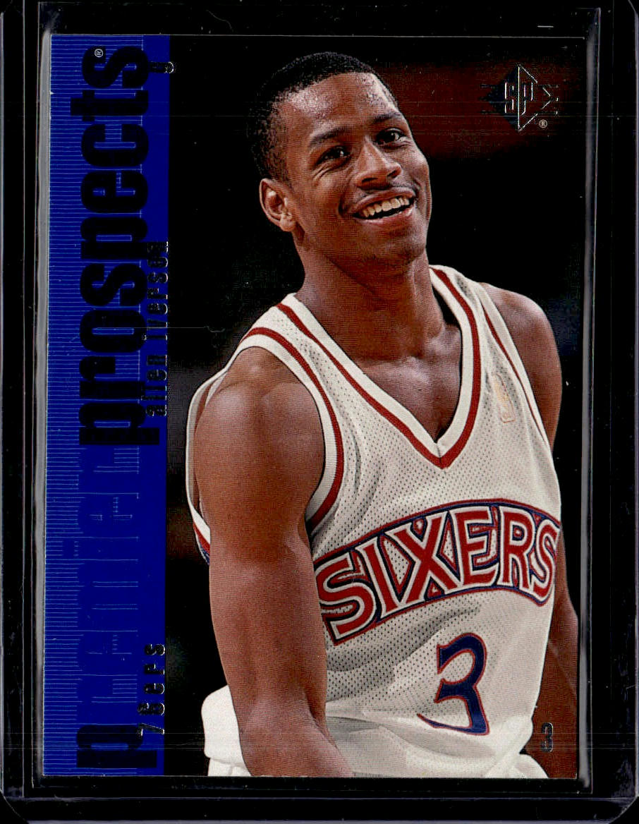 1996-97 SP Allen Iverson Rookie Philadelphia 76ers 00T-s8ciw