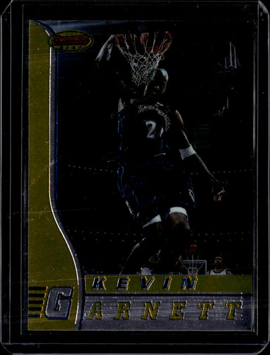 1996-97 Bowman's Best Kevin Garnett Minnesota Timberwolves 00T