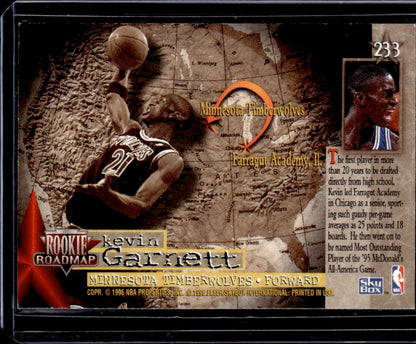 1995-96 SkyBox Premium Kevin Garnett Rookie Minnesota Timberwolves 00T-s8cjc