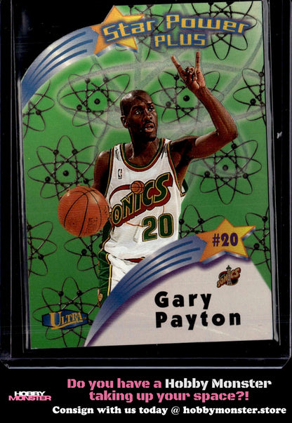1997-98 Ultra Gary Payton Star Power Plus Seattle SuperSonics 00T-s8cjt