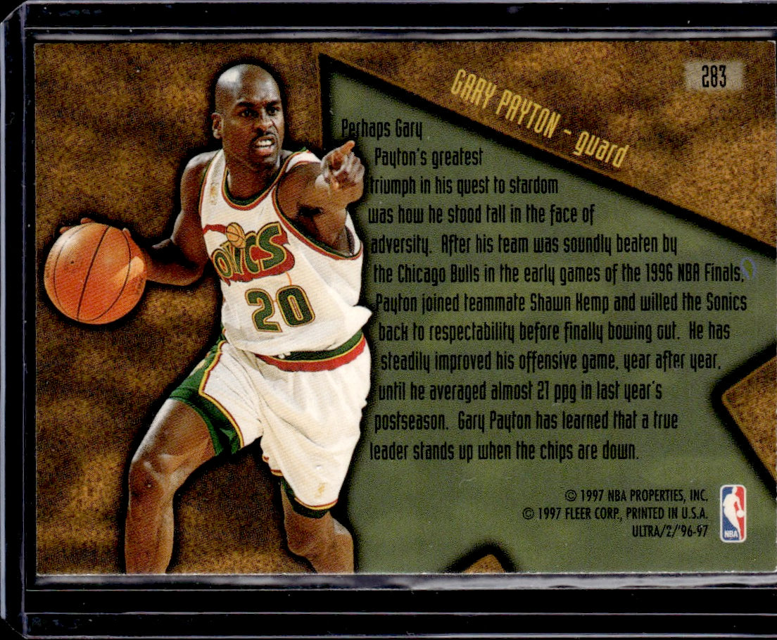 1996-97 Ultra Gary Payton Seattle SuperSonics 00T-s8ck1