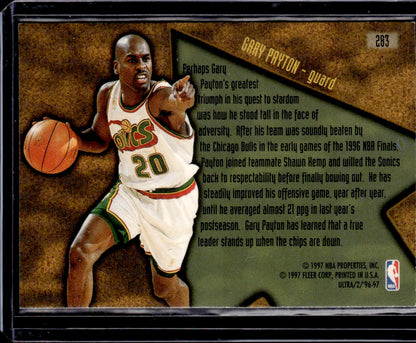1996-97 Ultra Gary Payton Seattle SuperSonics 00T-s8ck1