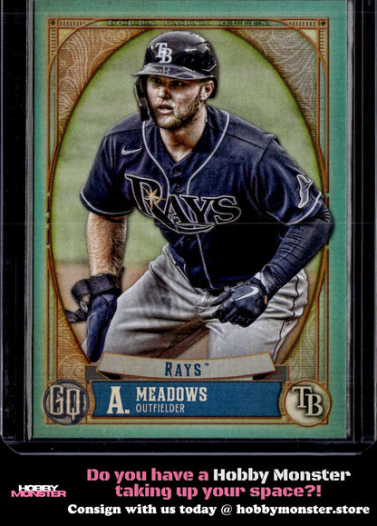 2018 Bowman Draft Ford Proctor Chrome Blue Refractor #/150 Tampa Bay Rays 001