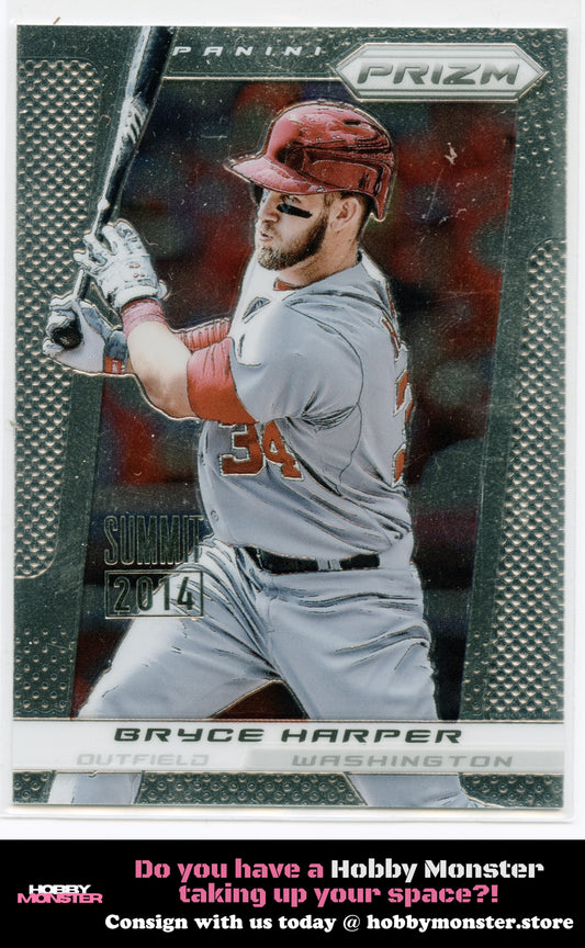 2013 Panini Prizm Bryce Harper 2014 Summit /5 Washington Nationals