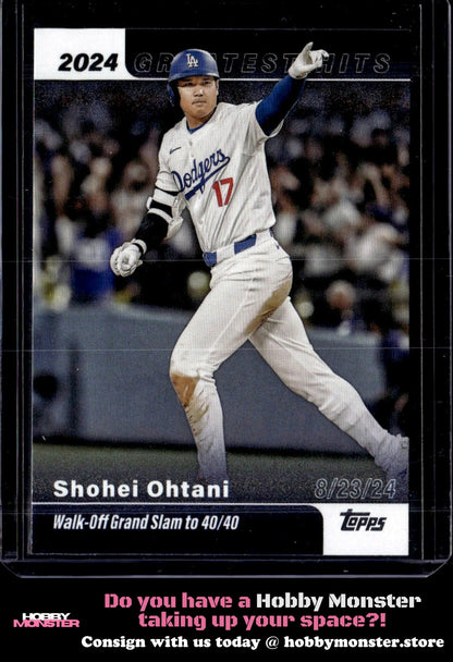 2025 Topps Shohei Ohtani 2024 Greatest Hits Los Angeles Dodgers 005-tmur2