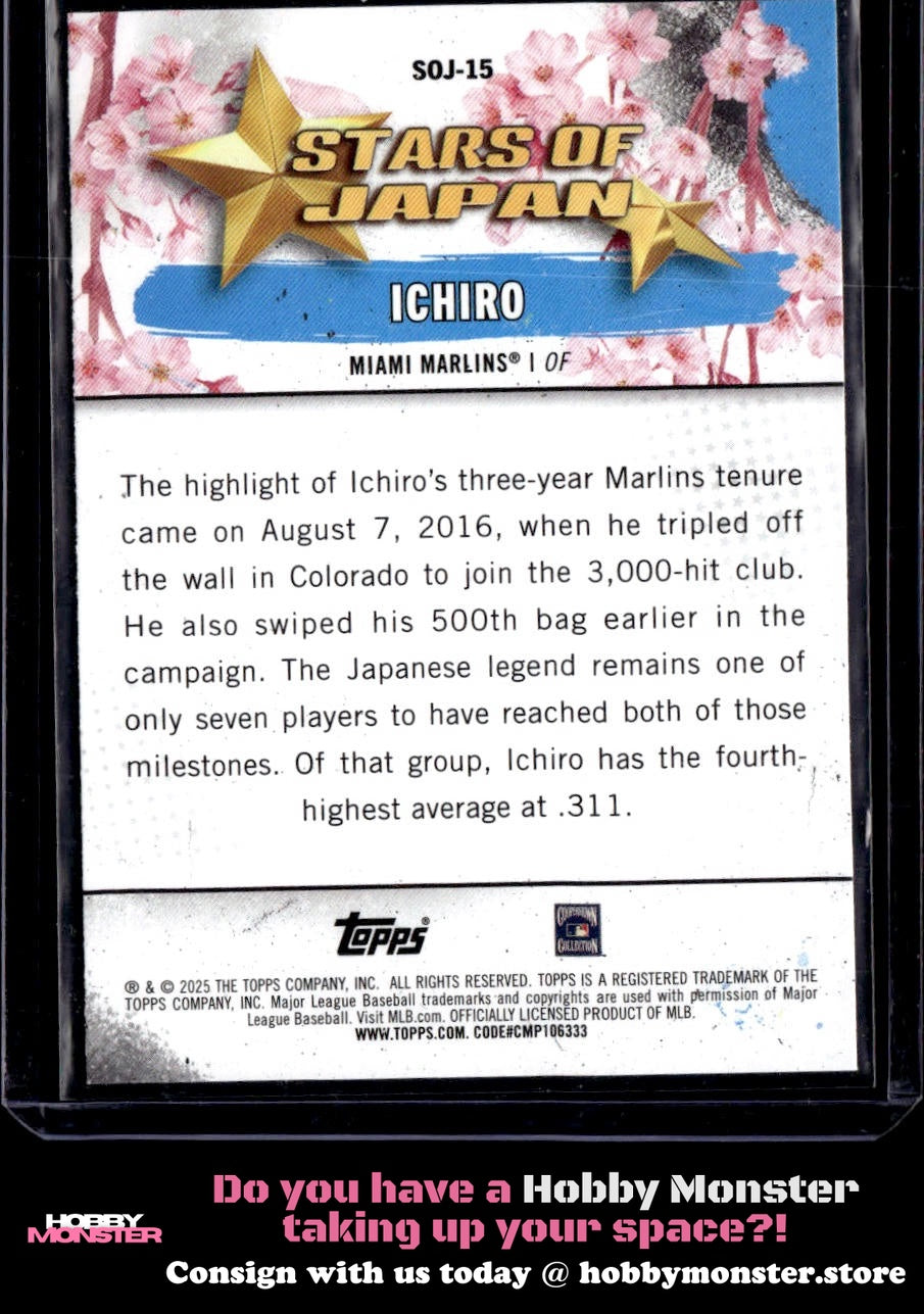 2025 Topps Ichiro Stars of Japan Miami Marlins 005-tmure