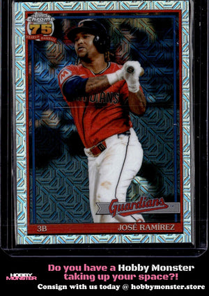 2026 Topps José Ramírez 1991 Chrome Mojo Cleveland Guardians