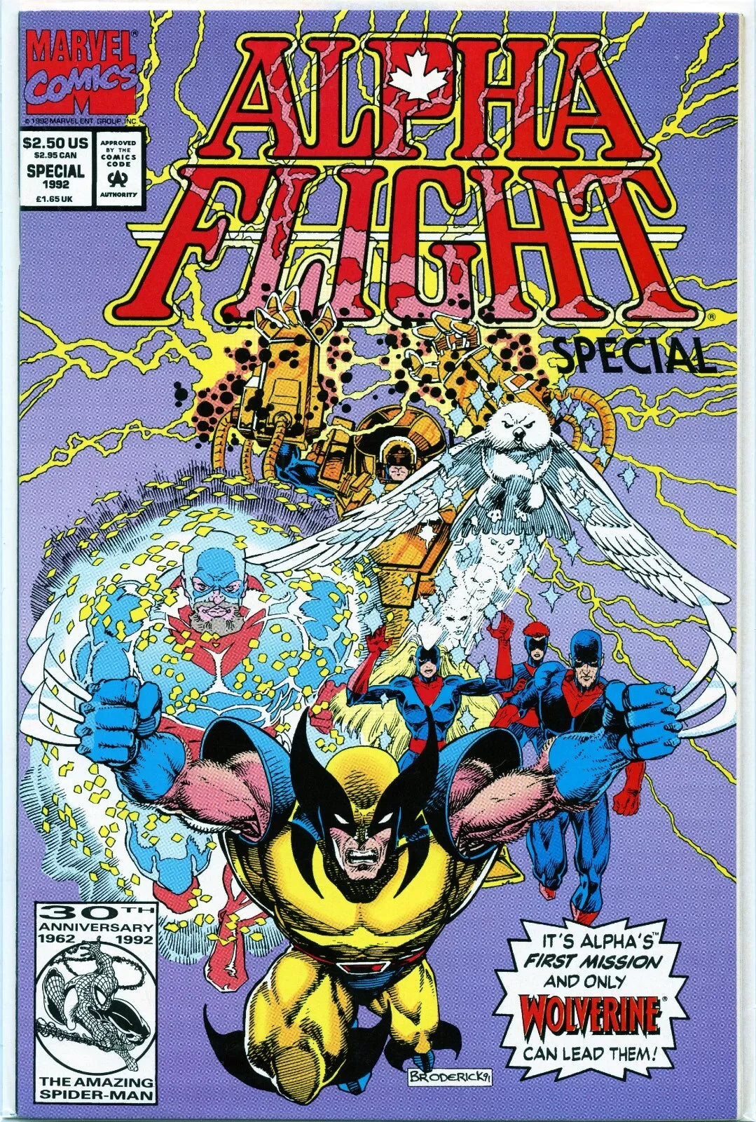 Alpha Flight 1992 Special Marvel Comic