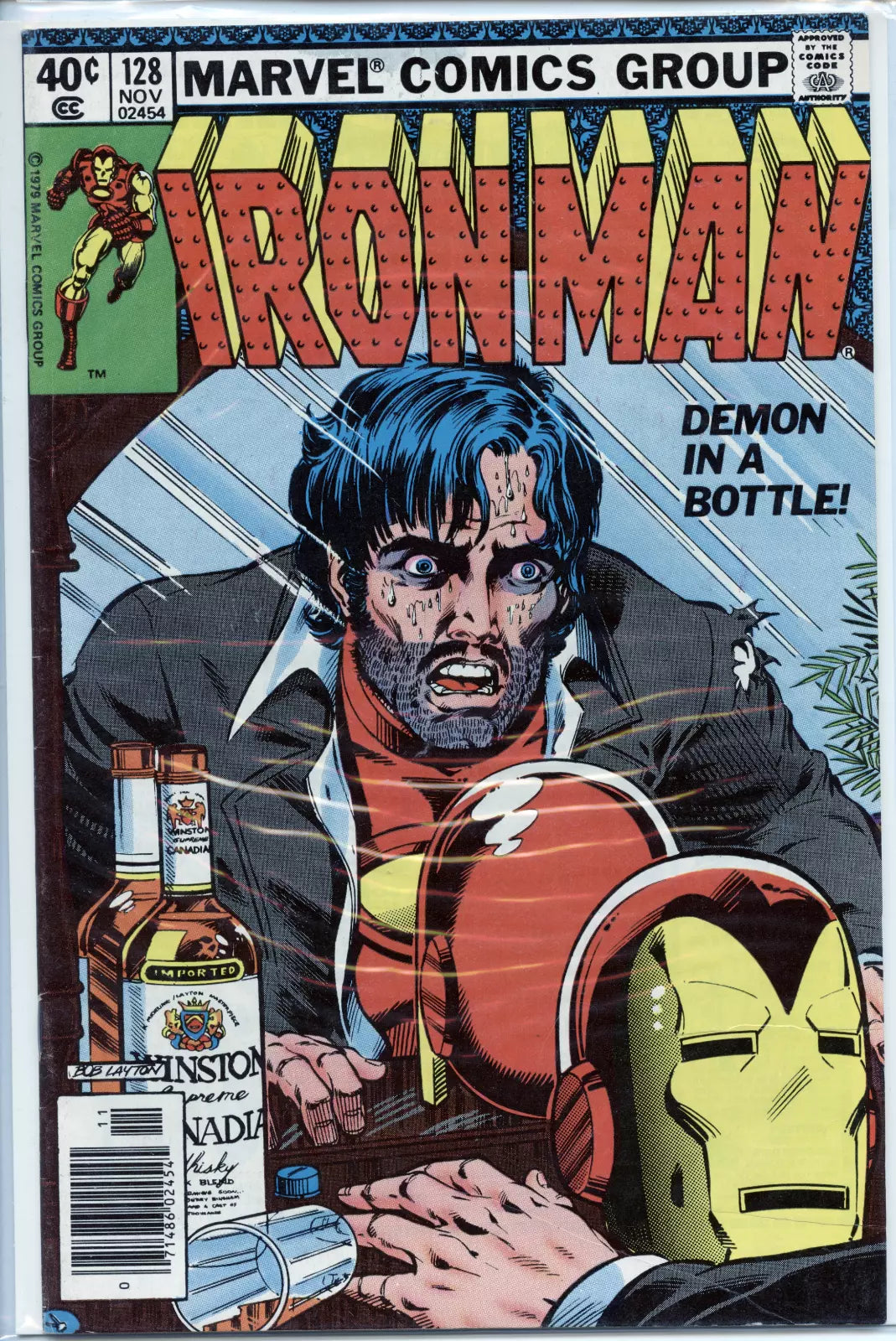 Iron Man #128 Demon in a Bottle 1979 Marvel Comics