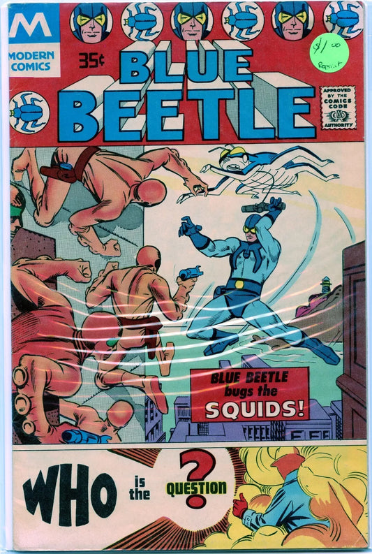 Modern Blue Beetle #1 Reprint 1977 1st Question