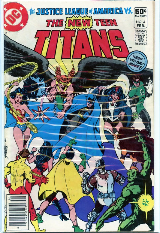 New Teen Titans #4 DC Comics 1980