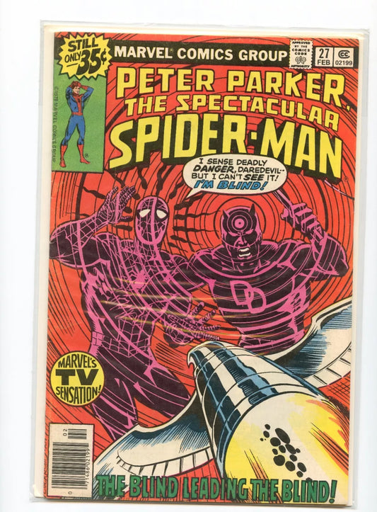 Peter Parker The Spectacular Spider-Man #27 Feb 1979 Marvel