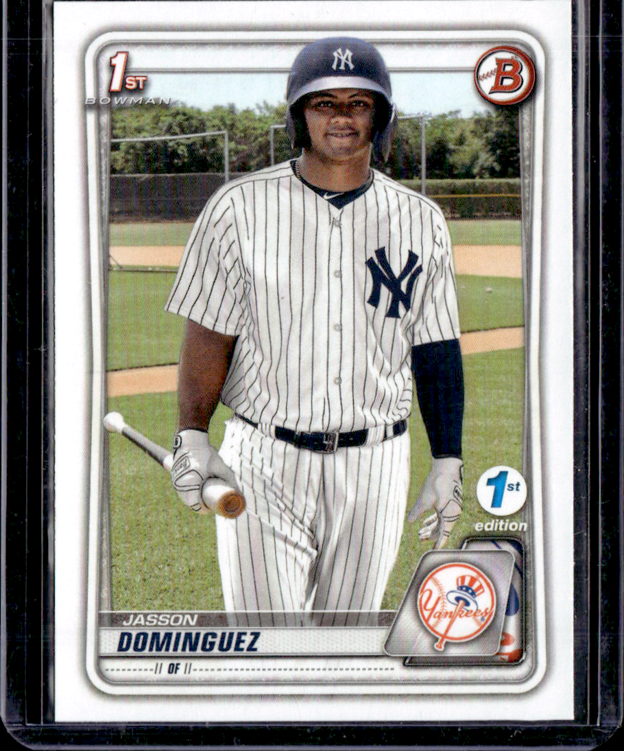 2020 Bowman Jasson Dominguez 1st Edition #BFE-8 New York Yankees