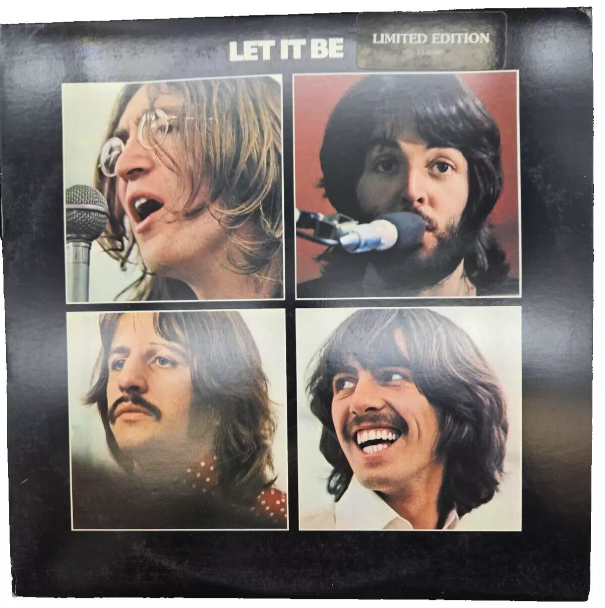 The Beatles - LET IT BE - Ltd Edition 1995 C1-46447 Vinyl LP, Gold Stamp Promo